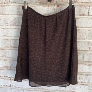 Old Navy Brown Skirt